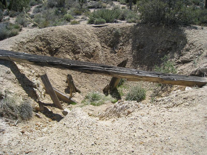 IMG_6238.JPG - Abandoned mine shaft on Teutonia Peak hike