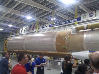 Atlas V booster for MSL