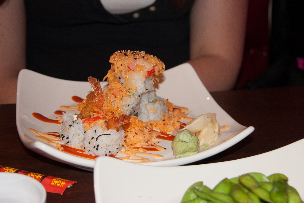 IMG_7060.jpg - A volcano dish of sushi.