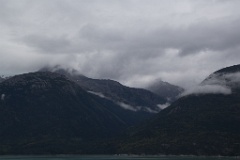 Picturesque mountains above Skagway.