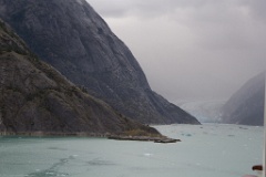 Early view of North Dawes Glacier.