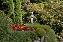 Statuary in Butchart Gardens.