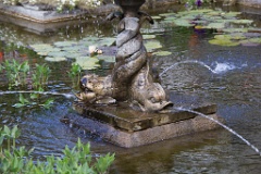 Fountain base with more sturgeon.