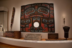 Flowline art pieces native to the Puget Sound first nations.