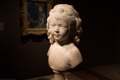 Sabine Houdin at Age 4, 1791 bust by Jean-Antoine Houdin.