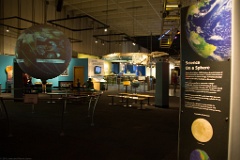 Our second Science on a Sphere exhibit this week. (The first was at the Alaska State Museum.)