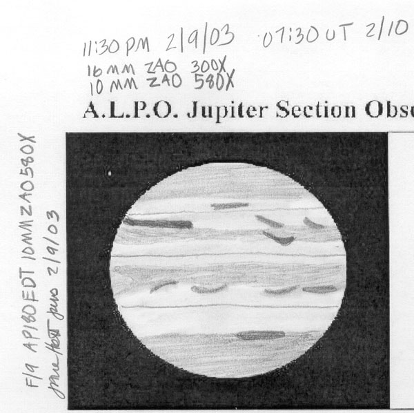 Jupiter sketch